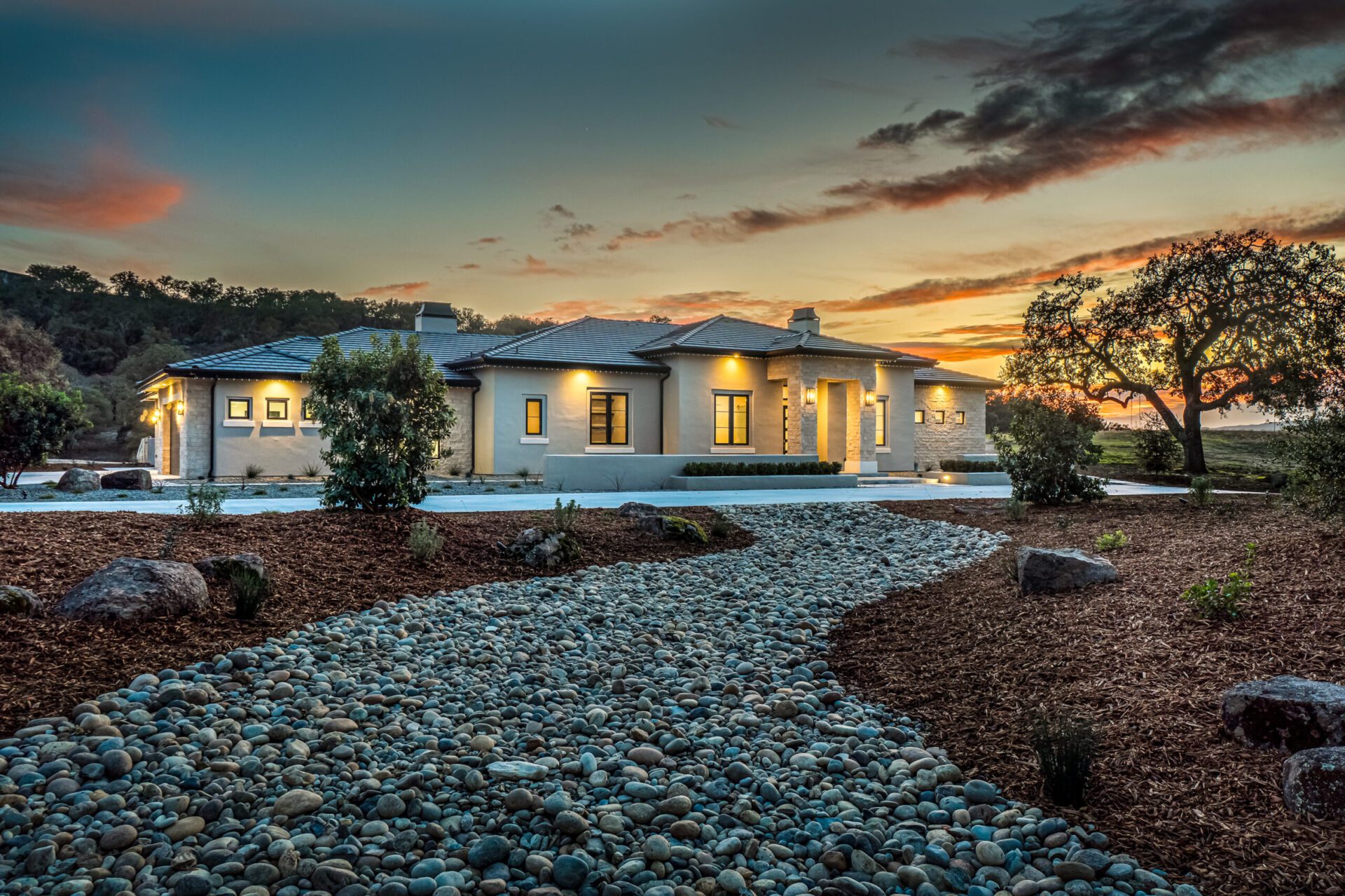 Custom built luxury house in Templeton