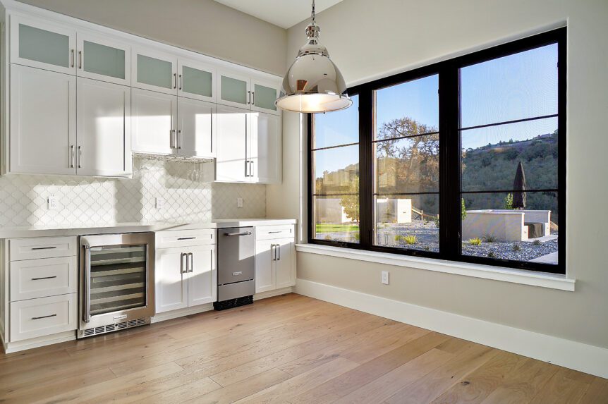 Kitchen at Custom built home in Templeton
