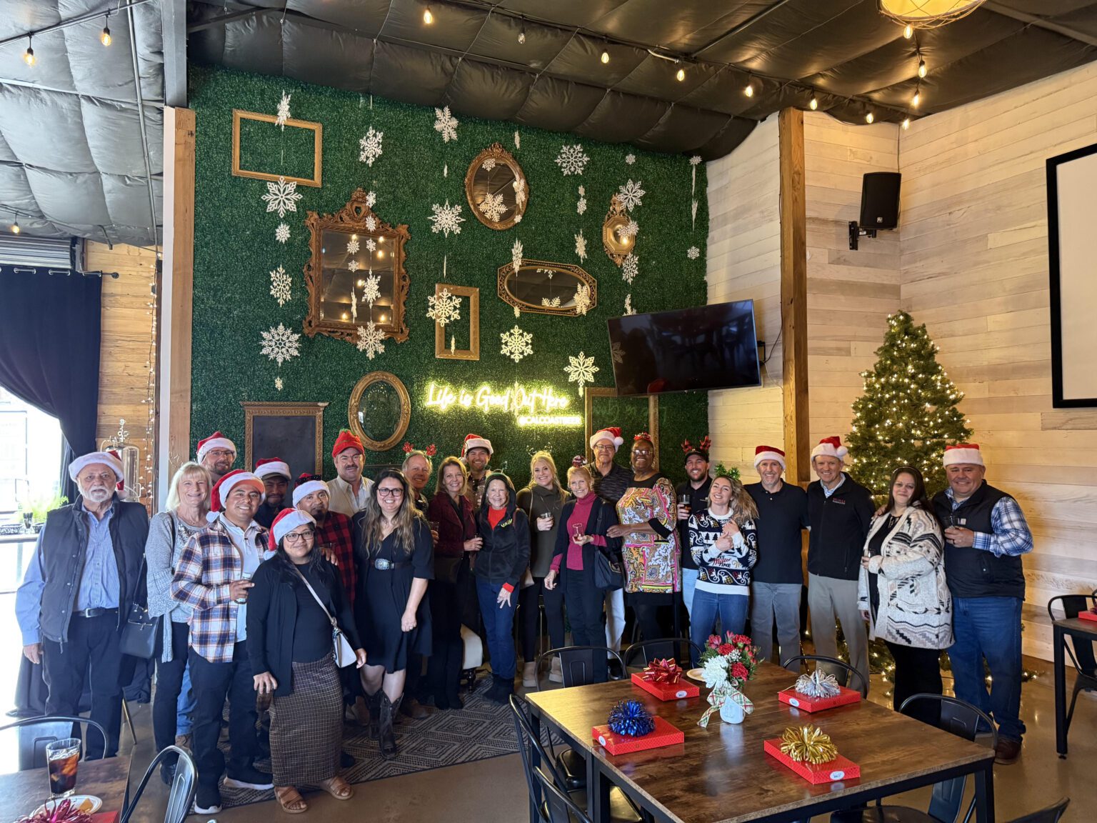 The Harrod Built team together at the office