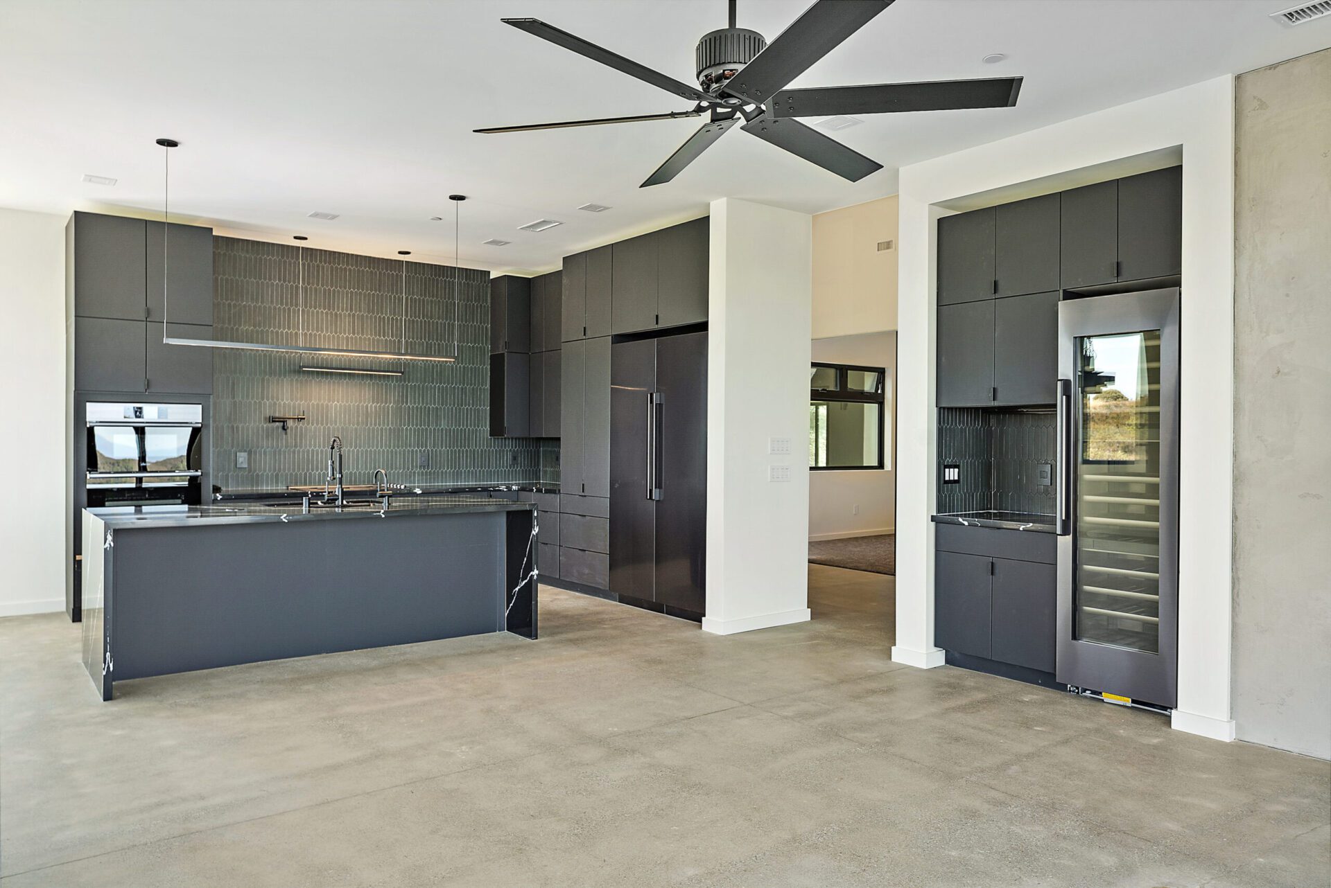 Morro Bay custom built house_indoor